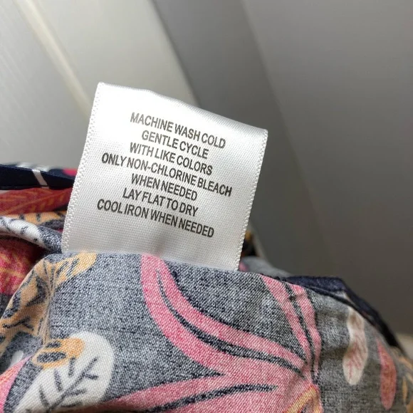 Modcloth Navy Mini Dress with Pink and Yellow Jungle Tiger Print Size M - Picture 9 of 10